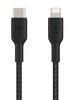 Kaabel USB-C Belkin Braided, 1 m, must