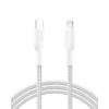Kaabel USB-C/Lightning Belkin BoostCharge CAA022HQ2MWH, 2 m, valge