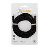 Kaabel USB-C Sbox USB-TYPEC-TYPEC-3, 3 m, must