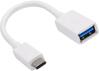 Adapter USB-C/SANDBERG 136-05, 0.1 m, valge