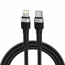 Kaabel Lightning/USB-C Wozinsky WNBCL1, 1 m, must