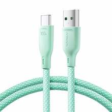 Kaabel USB-C Joyroom SA34-AC6, 1 m, roheline