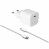 Laadija USB-C Fixed FIXC20M-CC-WH, 20 W, valge