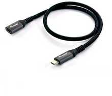Kaabel USB-C Equip 128371, 1 m, must