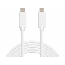 USB-C kaabel Sandberg 136-17, 2 m, valge
