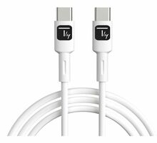 Kaabel USB-C Techly ICOC-MUSB20-C60W1, 1 m, valge