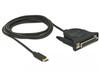 Kaabel USB-C Delock 62980, 1.8 m, must