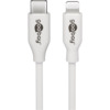 Kaabel USB-C/Lightning Goobay 39448, 2 m, valge