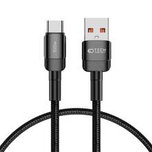 Kaabel USB-A/USB-C Tech-Protect UltraBoost Evo, 100W 5A, 0,5 m, must