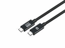 Kaabel USB-C Conceptronic ETTA04B12 USB4 Gen 3x2, 1,2 m, must