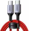 Kaabel USB-C Ugreen US294, 1 m, punane