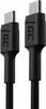 USB-C kaabel Green Cell GC PowerStream, 0,3 m, must