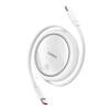 USB-C kaabel Baseus Free2Draw, 1 m, valge