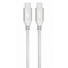 Kaabel USB-C TB, 1 m, 240 W, valge