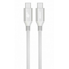 Kaabel USB-C TB, 1 m, 240 W, valge
