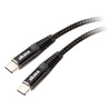 Kaabel USB-C Akasa, 1 m, must, 100W PD