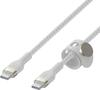 Kaabel USB-C Belkin PRO FLEX, 3 m, valge