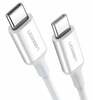 USB-C kaabel Ugreen US264, 0,5 m, valge