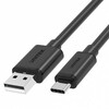 Kaabel USB-C/USB-A Unitek C14067BK, 1,5 m, must