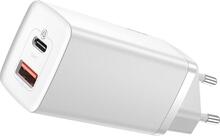 Laadija Baseus GaN2 Lite CCGAN2L-B02, 65W, valge