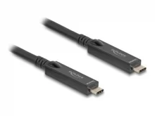 Kaabel USB-C Delock 84255, 5 m, must, 8K, PD