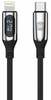 Kaabel USB-C/Lightning Forever GSM171011, 1 m, must