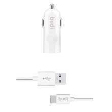Autolaadija Budi BD062T USB-C kaabliga
