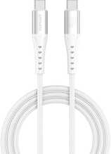 Kaabel USB-C 4smarts PrimeCord, 1.5 m, 60W, valge
