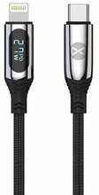 Kaabel USB-C/Lightning Forever GSM171011, 1 m, must