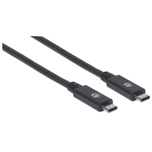 USB-C kaabel Manhattan, 1 m, must