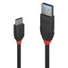 Kaabel USB-A/USB-C Lindy 36915, 0,5 m, must