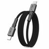 Kaabel USB-C Tech-Protect Ultraboost DNA MagTwist, 100W/5A, 200 cm, hall