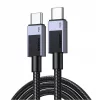 Kaabel USB-C Ugreen L524, 1 m, 60 W, hall