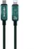 Kaabel USB-C Wekome WDC-181, 1,2 m, roheline