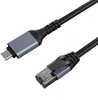 Võrgukaabel CAT6 UTP Extra Digital, USB Type-C - RJ45, 1 m