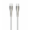 Kaabel USB-C Forever Sleek, 1,0 m, valge