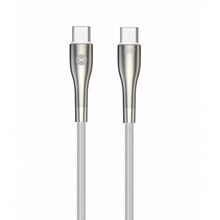 Kaabel USB-C Forever Sleek, 1,0 m, valge