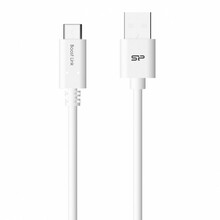 Kaabel USB-C/USB-A Silicon Power LK10AC, 1 m, valge