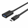 Adapter USB-C/USB-A Unitek Y-C476BK, 0,15 m, must
