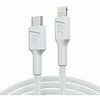 Kaabel USB-C/Lightning Green Cell KABGC07W, 1 m, valge