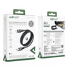 Kaabel USB-A/USB-C Acefast C11-04, 1,2 m, must