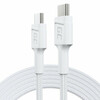 Kaabel USB-C Green Cell PowerStream, 2 m, valge