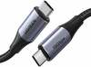 USB-C kaabel UGREEN US355, 1 m, must