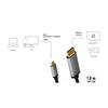 Kaabel USB-C/DP LogiLink, 1,8 m, alumiinium