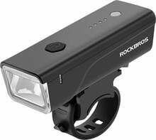 Jalgratta esituli Rockbros 24510003001, must, 260 lm, USB-C