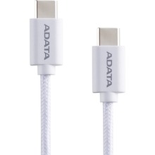 Kaabel USB-C Adata USB 2.0, 1 m, valge, PD 3.0, QC 3.0, 100 W