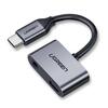 Adapter USB-C Ugreen CM193, 3.5 mm, hall
