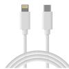 Kaabel Lightning/USB-C Extra Digital CA913275, 1 m, valge