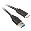 Kaabel USB-A/USB-C InLine 35711, 1 m, must