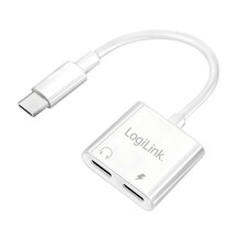 Adapter USB-C LogiLink, 2x USB-C, PD 60W